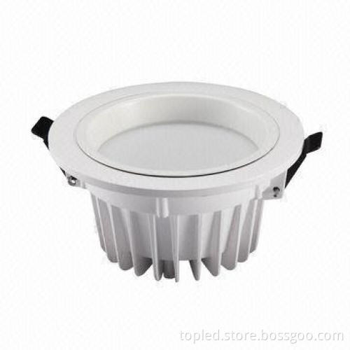 10W LED Downlight with Input Voltage of 85 to 265V AC